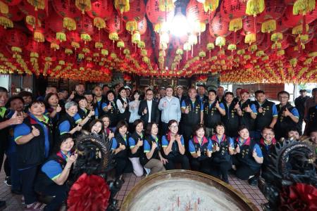 2026年6月10日行政院長卓榮泰基隆百福圳頭福德宮參拜祈福 　共11張