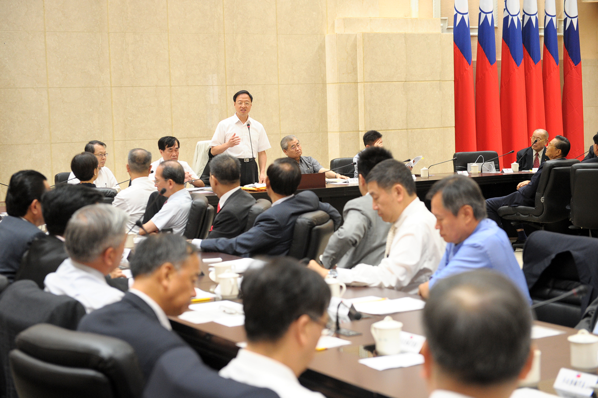 江院長與政務顧問座談 盼借助建言強化政務推動 　共4張