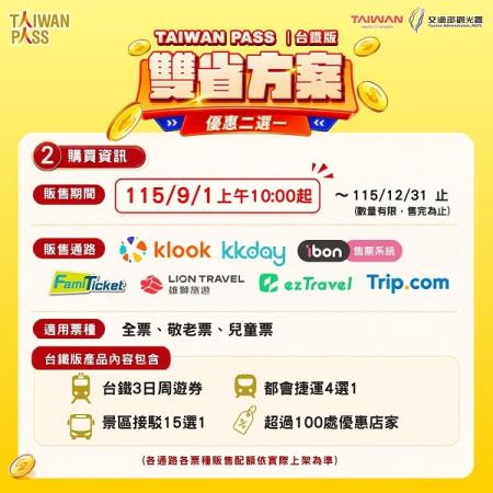 Taiwan PASS雙省方案懶人包2 　共7張