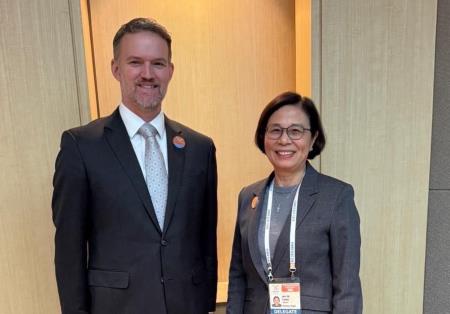 新聞圖_臺美貿易代表APEC 貿易部長會議雙邊會談　共1張