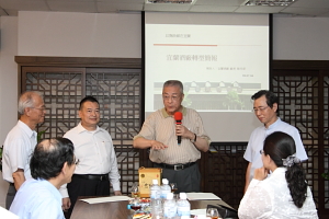 吳院長視察台灣菸酒公司宜蘭酒廠 　共1張