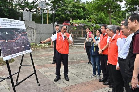 2024年4月15日_1行政院長陳建仁視察「國道1號楊梅至頭份段拓寬工程」