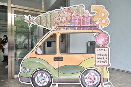 卓院長今（11）日訪視衛生福利部北區兒童之家照片 共7張 　共7張
