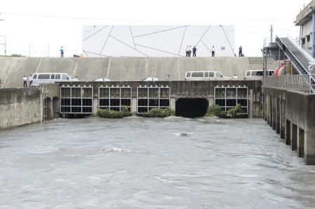 雲林縣元長鄉客子厝排水現地勘災-4