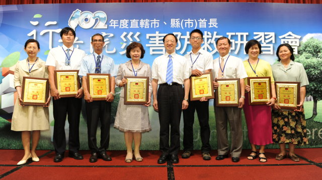 江揆:政府面對災害不能鬆懈，民眾才能有幸福安全的生活 　共1張