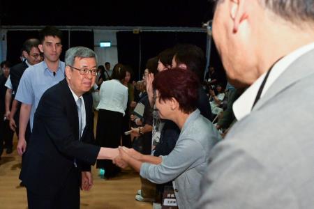 陳院長今（19）日出席「519 白色恐怖記憶日」宣示大會照片 共9張 　共9張