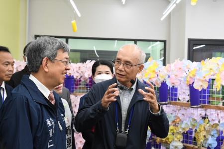 2023年3月5日行政院長陳建仁參訪世茂農業生技股份有限公司。