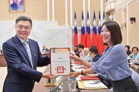 2024年9月9日行政院長卓榮泰出席「體育暨運動發展部諮詢小組第1次會議」