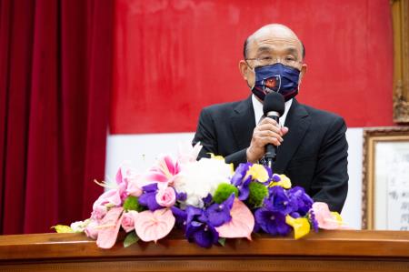 2022年6月15日行政院長蘇貞昌出席111年警察節慶祝大會　共12張