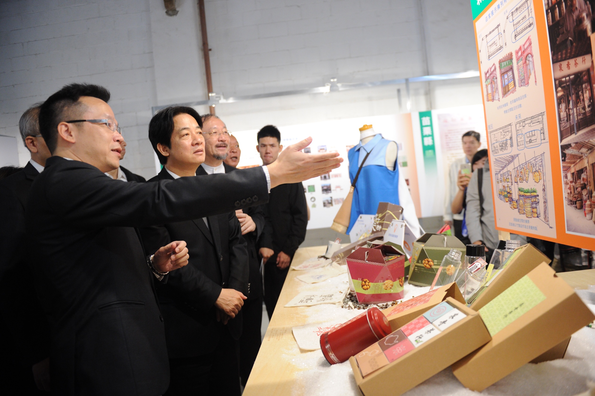 賴揆：地方創生借重設計包裝 發揮在地產業加乘效果　共5張