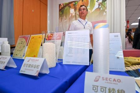 2026年8月14日行政院長卓榮泰參訪台灣可可與巧克力產業協會 　共7張