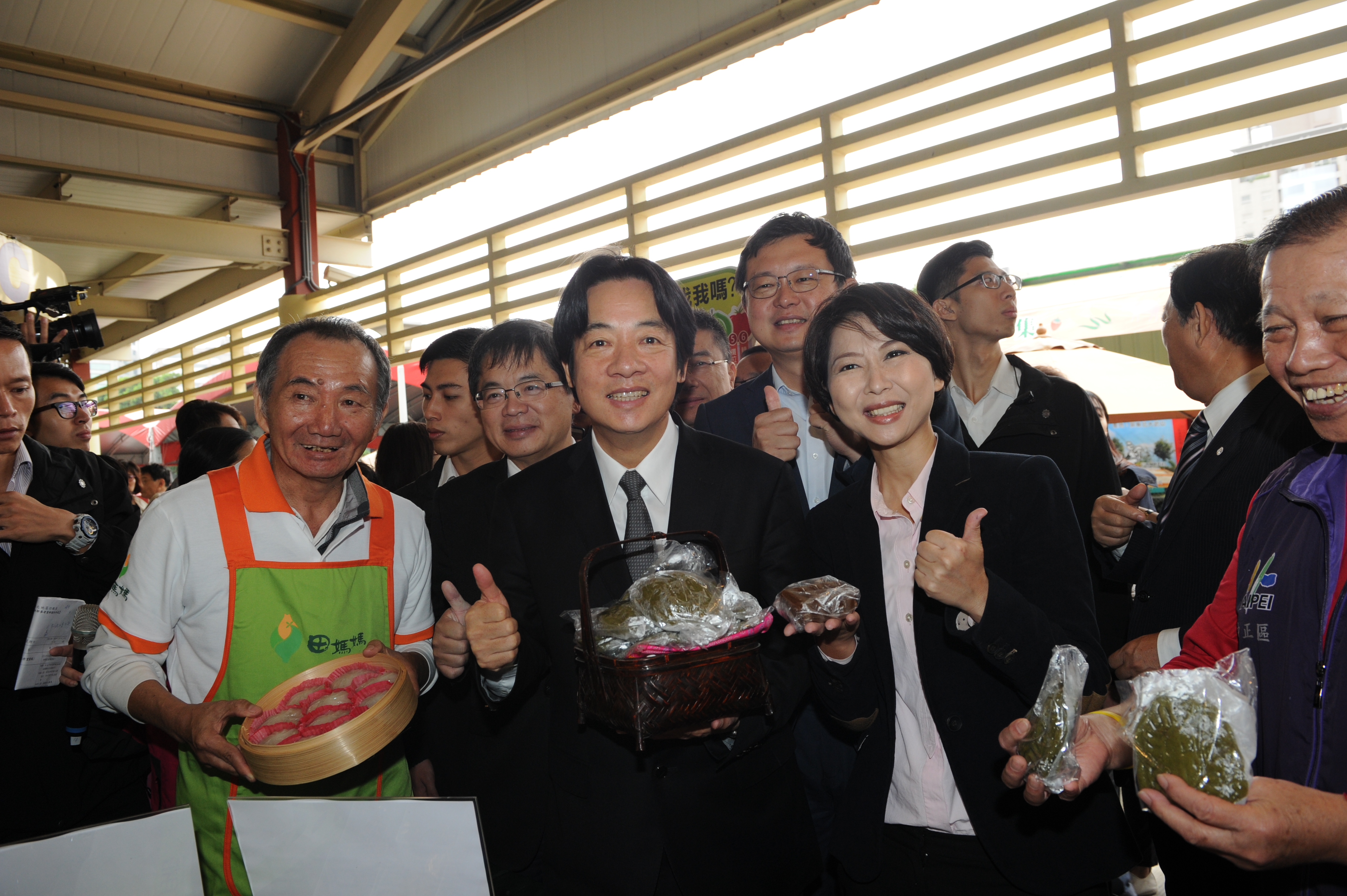 支持國產好米 賴揆：台南越光米品質好 價格更公道 　共7張