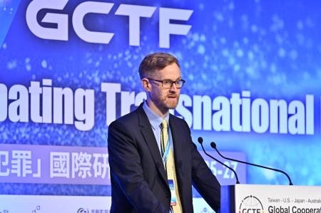 2024年3月25日行政院長陳建仁出席2024全球合作暨訓練架構（GCTF）打擊跨境詐欺犯罪國際研習營開幕式　共12張