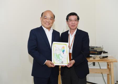 2019年4月9日行政院長蘇貞昌參訪智邦科技股份有限公司DSC_1529 　共7張