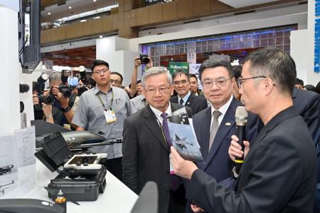 2024年10月17日行政院長卓榮泰出席「2024台灣創新技術博覽會」開幕典禮。　共10張