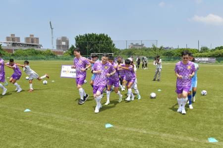 2024年8月24日探班Dream Taiwan U14足球隊加油打氣 _9_　共9張
