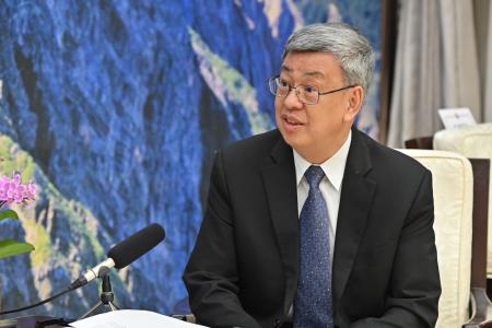 2023年6月5日行政院長陳建仁接見「社團法人台灣電子設備協會」一行_3 　共9張