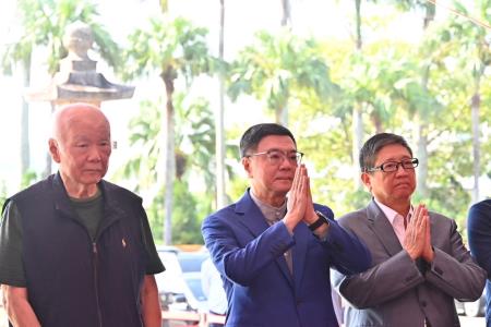 卓院長今（3）日出席「財團法人臺灣省新竹縣褒忠亭113年度秋祭大典」照片 共8張　共8張