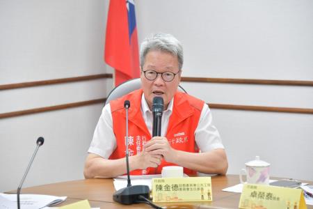 2024年6月22日行政院長卓榮泰視察內政部花蓮重建專案辦公室。　共7張