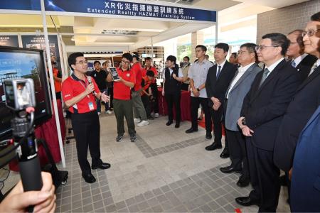 2024年8月6日行政院長卓榮泰出席「毒性及關注化學物質災害資訊整合通報及防救機制研討會」7　共8張