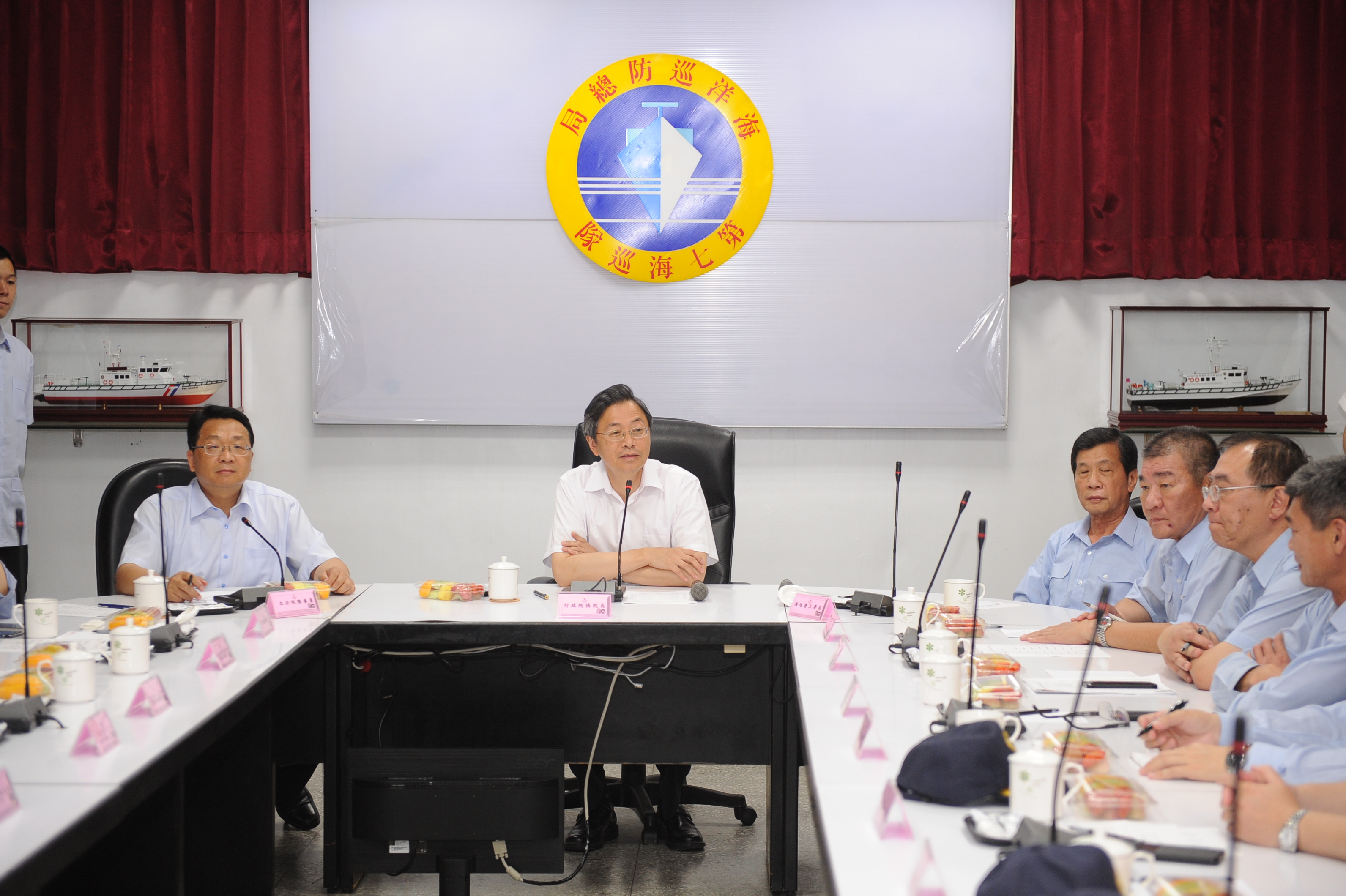 張揆：強化政府護漁作為 捍衛漁民公海捕魚自由與權益 　共5張