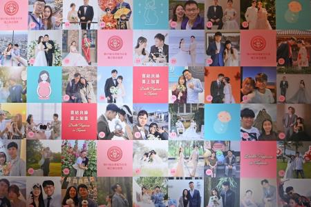 2026年10月3日行政院長卓榮泰出席「台電公司115年職工聯合婚禮」 　共9張