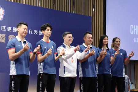 2024年8月16日行政院長卓榮泰出席2024第33屆巴黎奧林匹克運動會代表團返國餐會。　共11張