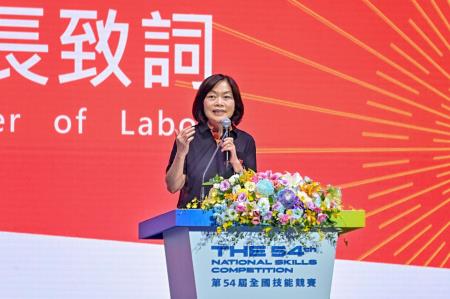 卓院長今（17）日出席「第54屆全國技能競賽」開幕典禮照片 共8張　共8張