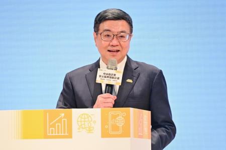 2025年1月14日行政院長卓榮泰出席「中小微企業多元振興發展計畫」啟動儀式。　共7張