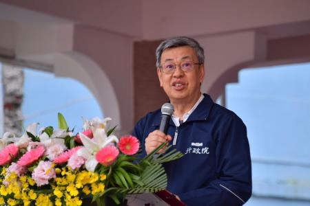 2024年3月9日行政院長陳建仁出席「第59屆六堆運動會開幕式」。
