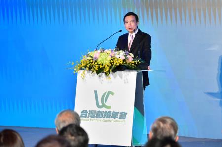 2024年8月27日行政院長卓榮泰出席「2024台灣創投年會」開幕式3　共5張