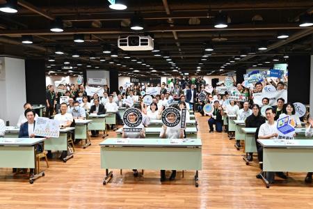 2024年10月28日行政院副院長鄭麗君出席「2024總統盃黑客松-第二次工作坊」。　共7張