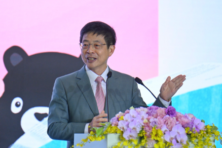 2026年4月13日行政院副院長鄭麗君出席「玉山黃金種子計畫感恩活動」 　共7張