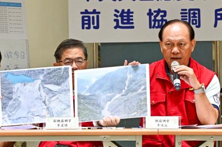2025年10月8日中央災害應變中心前進協調所第28次工作會報後記者會　共4張