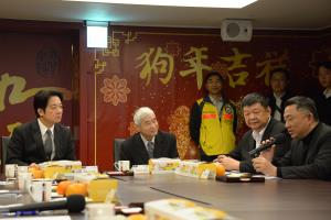 20180214賴清德院長視察松山機場春節疏運情形-1