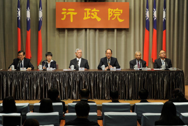毛揆接見海基會協商代表團 肯定兩岸兩會會談成果 　共3張