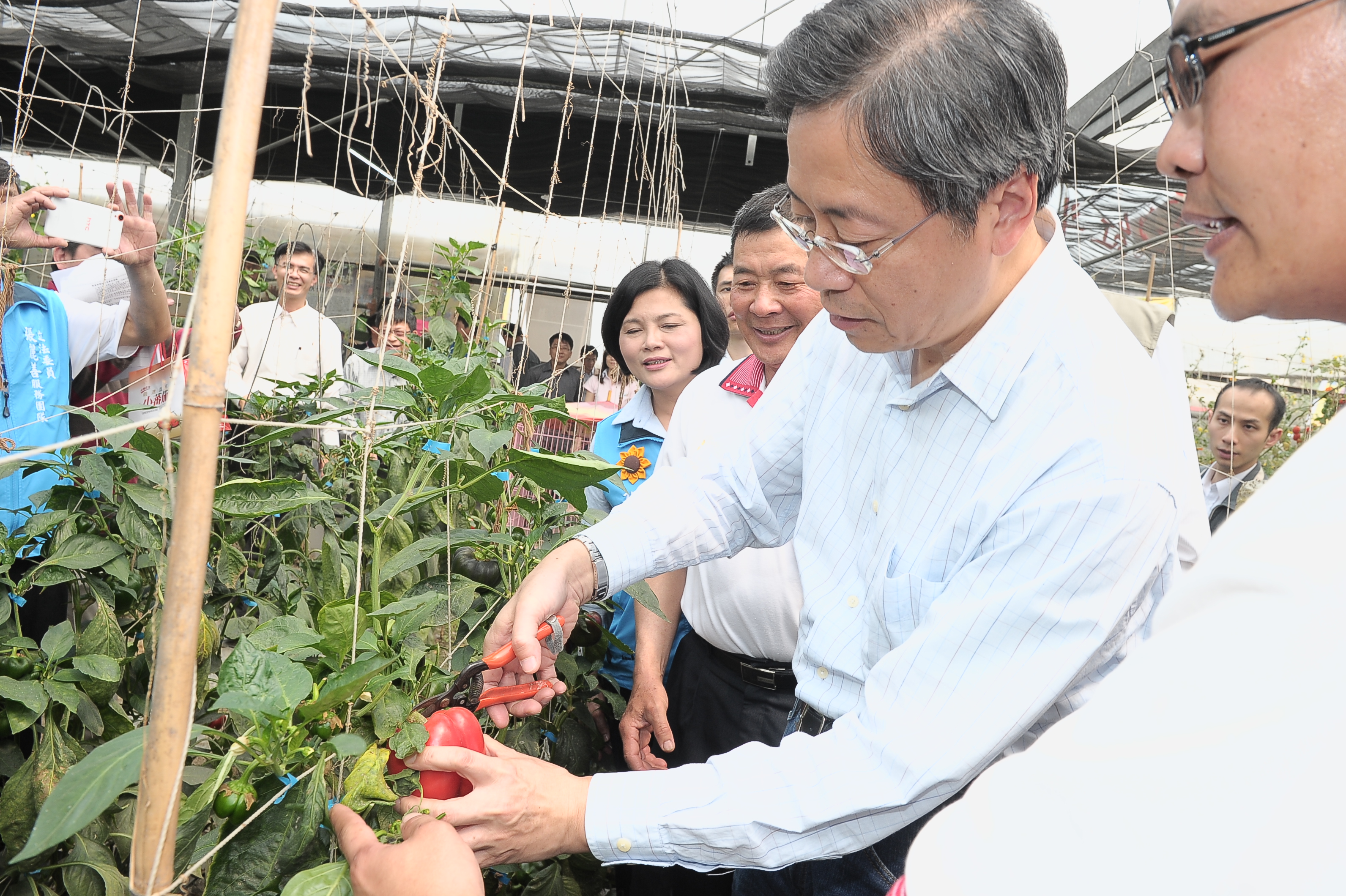張揆期勉青年農民成為臺灣農業創新的進撃力量 　共8張