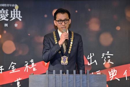 2024年9月7日 行政院長卓榮泰出席國際青年商會中華民國總會台北市首府國際青年商會第五十屆周年慶典。