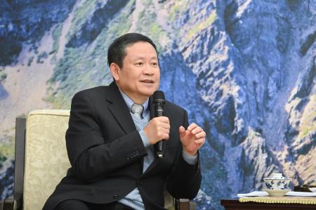 考試院周弘憲院長等一行拜會院長 　共10張