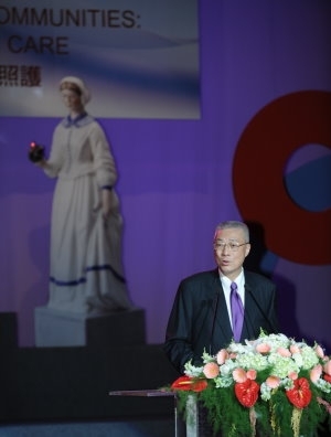 吳揆出席99年國際護師節聯合慶祝大會 　共1張