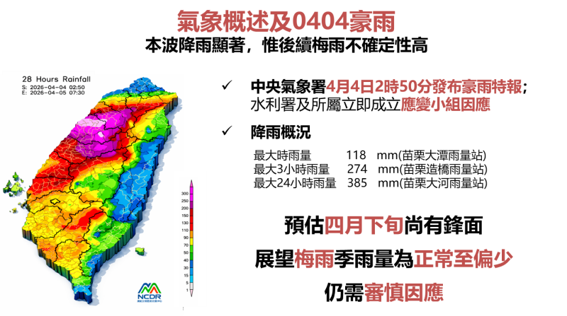 0404豪雨氣象概述