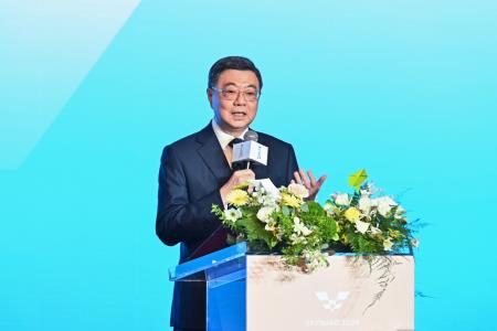 2026年8月19日行政院長卓榮泰出席文化部「晴空季」記者會 　共8張