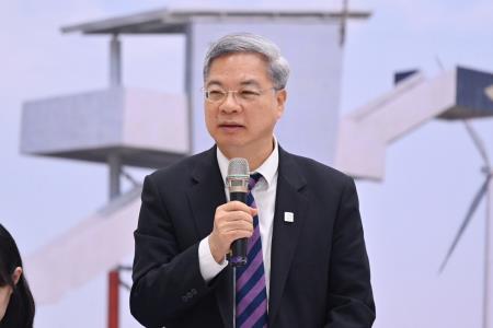 2026年9月4日行政院長卓榮泰出席「綠能前行．廉潔治理」防制綠能犯罪座談會 　共4張