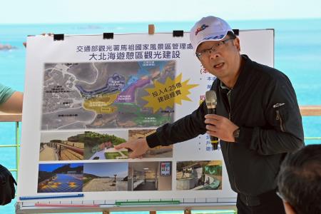 2026年5月1日行政院長卓榮泰視察南竿北海坑道遊憩系統無障礙設施進度 　共9張