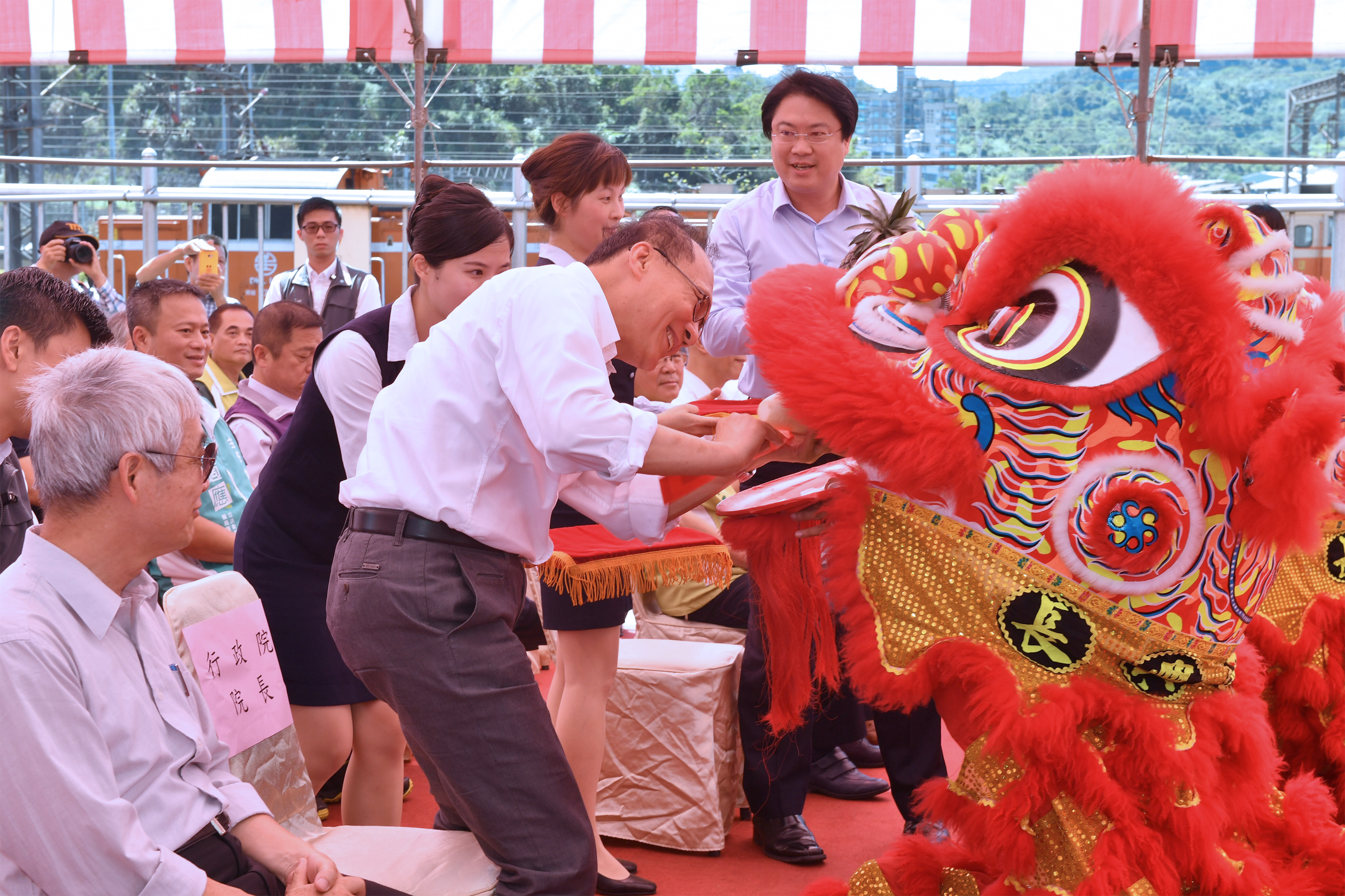 林揆：積極推動七堵八堵間橫渡線工程 讓民眾交通權利均等　共4張