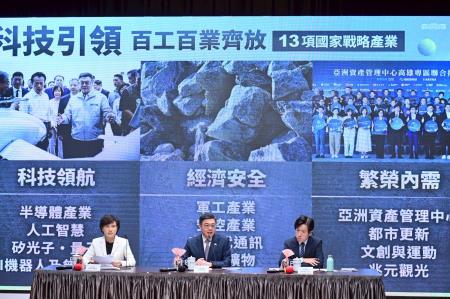 2026年5月19日行政院長卓榮泰出席行政院520記者會 　共7張