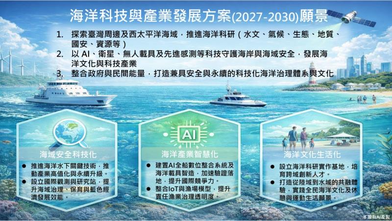 海洋科技與產業發展方案 　共1張