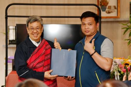 2023年2月26日行政院長陳建仁視察南投縣原鄉苦茶暨區域共好地方創生S__124354785