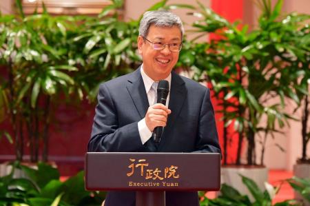 2023年4月27日行政院長陳建仁接見「亞洲臺灣商會聯合總會回國訪問團」一行。　共7張