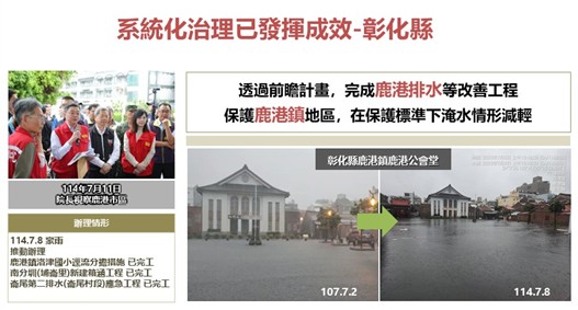 汛期防汛整備工作─持續治水及智慧防災5 　共8張